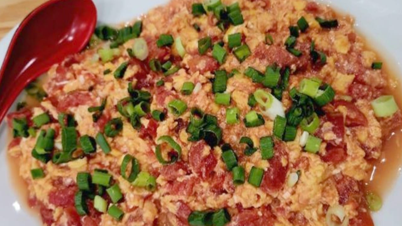 Tomato Fried Eggs 番茄炒蛋.